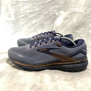 Brooks Ghost 15 Shoes Mens Size 11 Blue Orange‎ Running Cushion Neutral Sneakers